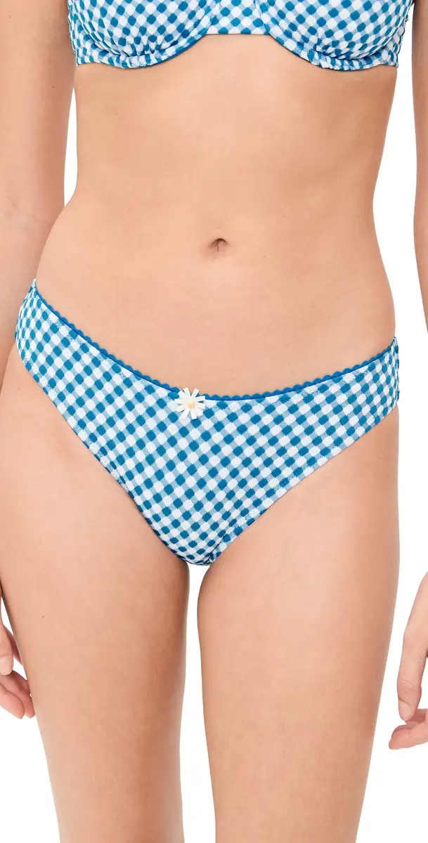Solid & Striped The Daphne Bikini Bottoms Cosmic Blue | Image 1 Solid & Striped The Daphne Bikini Bottoms Cosmic Blue | Image 1