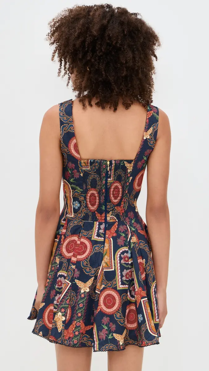 Agua Bendita Kristen Mini Dress Multicolor | Thumbnail 3