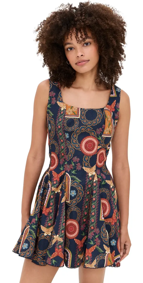 Agua Bendita Kristen Mini Dress Multicolor | Image 1 Agua Bendita Kristen Mini Dress Multicolor | Image 1