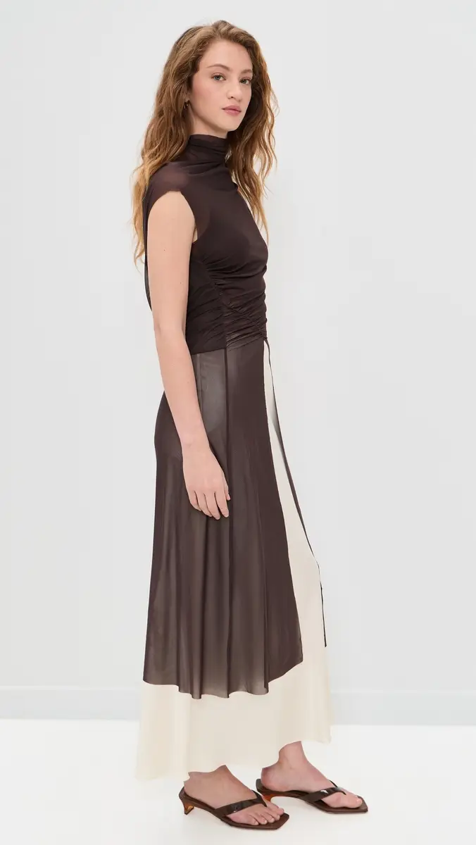 Bec & Bridge Eva Split Tunic Top Dark Chocolate | Thumbnail 5 Bec & Bridge Eva Split Tunic Top Dark Chocolate | Thumbnail 5