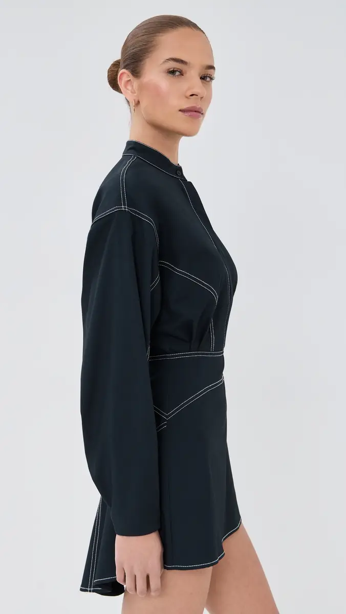 STAUD Kiln Dress Navy | Thumbnail 4 STAUD Kiln Dress Navy | Thumbnail 4