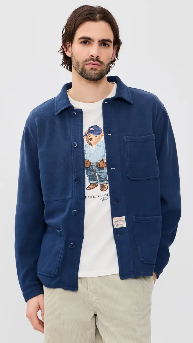 Polo Ralph Lauren Vintage Moleskin Chore Jacket Freshwater | Thumbnail 2 Polo Ralph Lauren Vintage Moleskin Chore Jacket Freshwater | Thumbnail 2