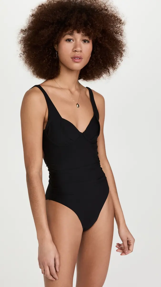 solido Underwire Ruched One Piece Midnight | Thumbnail 5 solido Underwire Ruched One Piece Midnight | Thumbnail 5