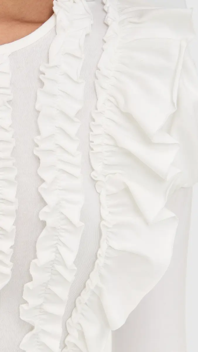 Sandy Liang Acorn Dress White | Thumbnail 6 Sandy Liang Acorn Dress White | Thumbnail 6