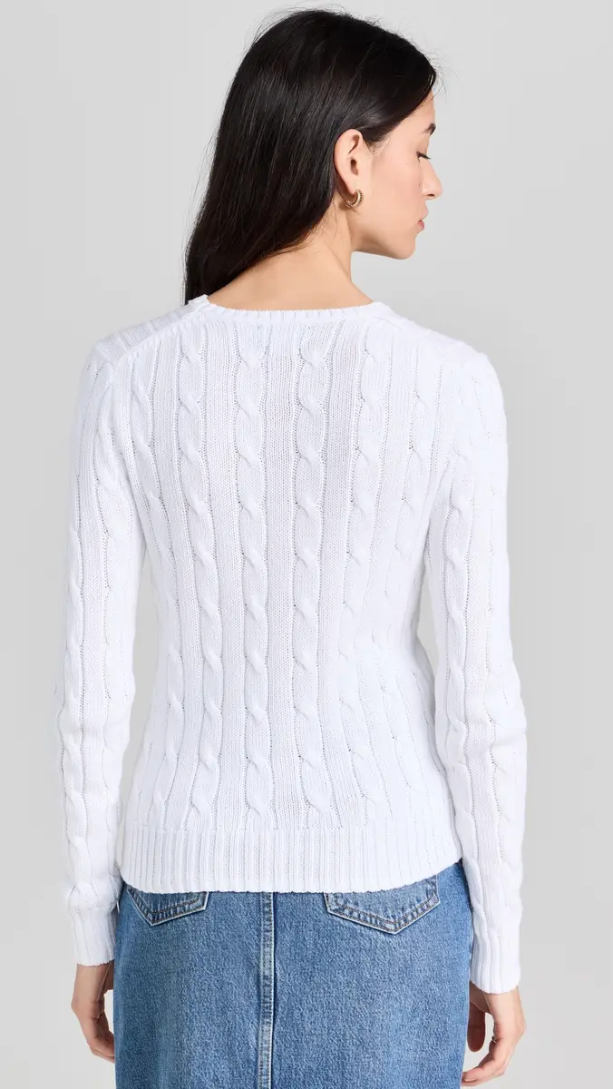 Polo Ralph Lauren Cotton Julianna Long Sleeve Pullover | Thumbnail 3 Polo Ralph Lauren Cotton Julianna Long Sleeve Pullover | Thumbnail 3