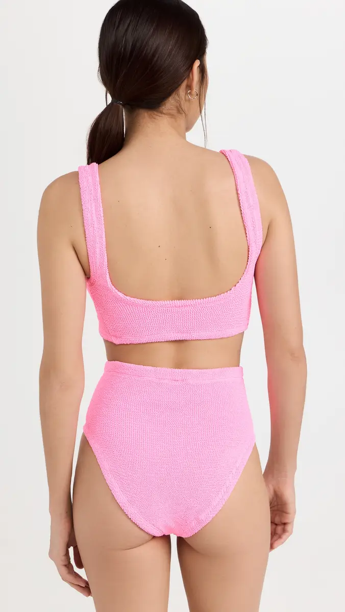 Hunza G Jamie Bikini Set Bubblegum One Size | Thumbnail 3