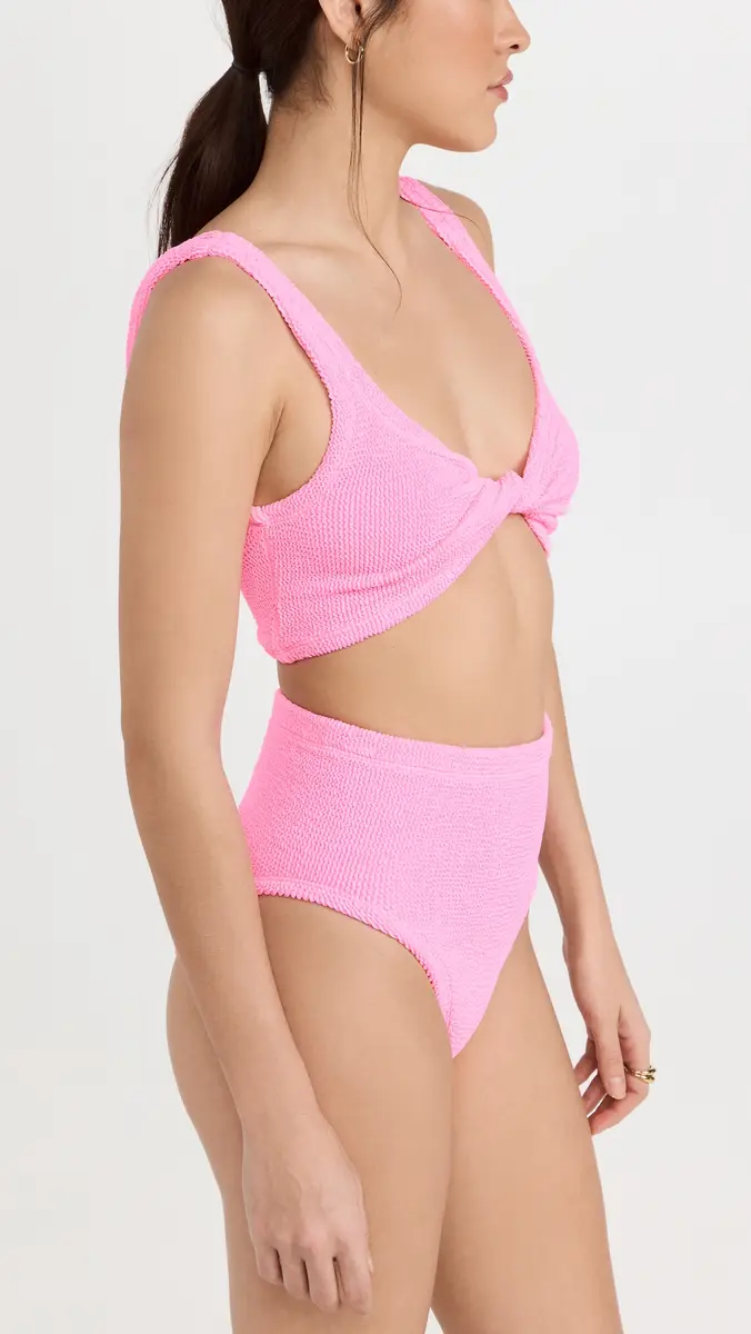 Hunza G Jamie Bikini Set Bubblegum One Size | Thumbnail 4