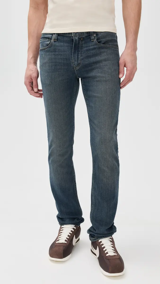 PAIGE Lennox Transcend Slim Jeans Makai | Thumbnail 2