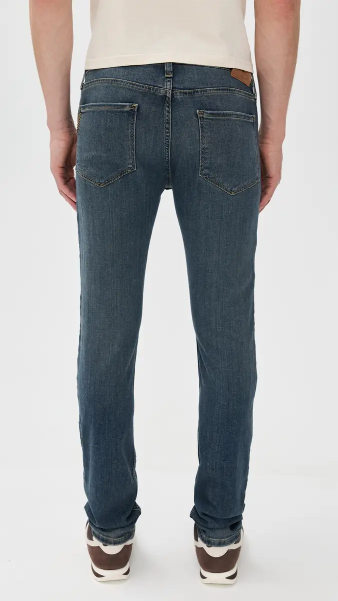 PAIGE Lennox Transcend Slim Jeans Makai | Thumbnail 3