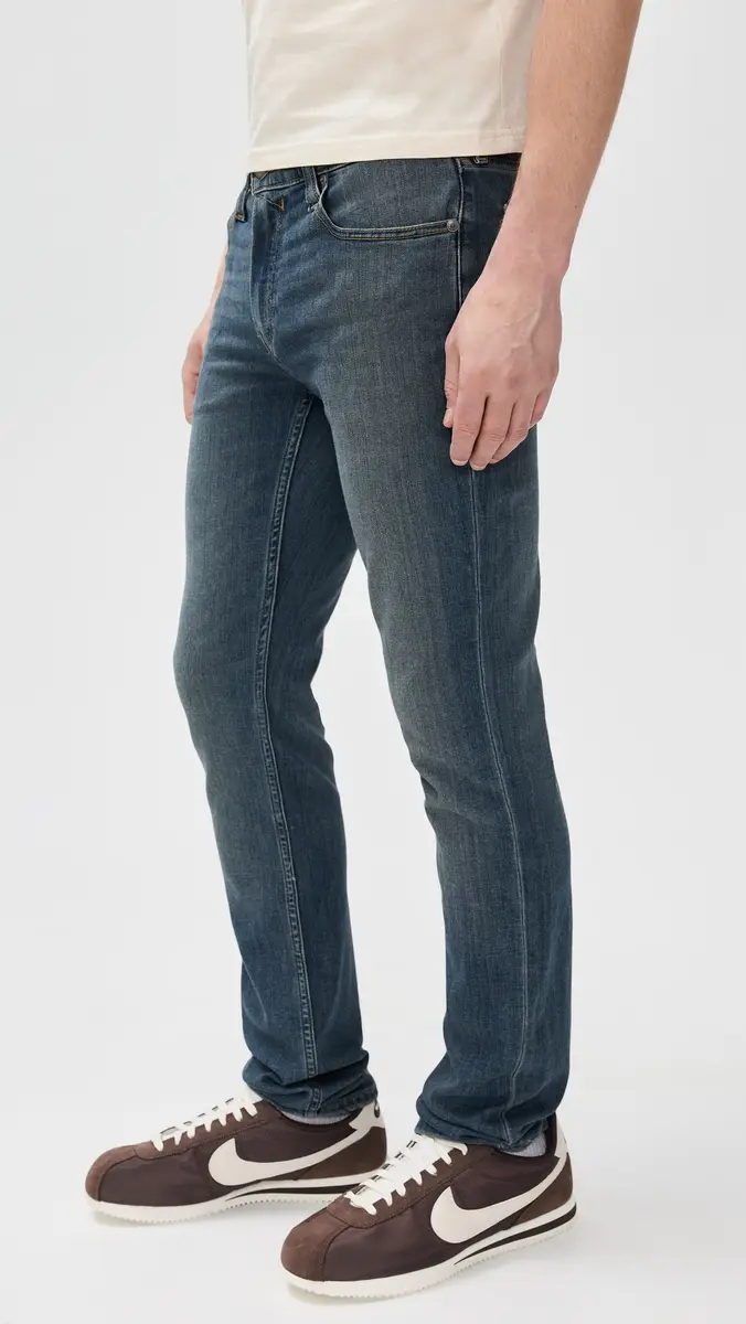 PAIGE Lennox Transcend Slim Jeans Makai | Thumbnail 4