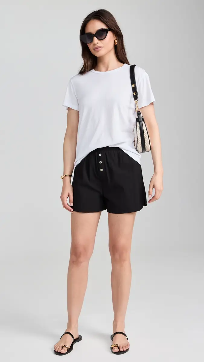 DONNI. The Jersey Relaxed Tee Powder | Thumbnail 5 DONNI. The Jersey Relaxed Tee Powder | Thumbnail 5