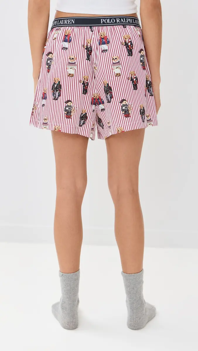 Polo Ralph Lauren Polo Bear Motif Sleep Boxers | Thumbnail 4 Polo Ralph Lauren Polo Bear Motif Sleep Boxers | Thumbnail 4