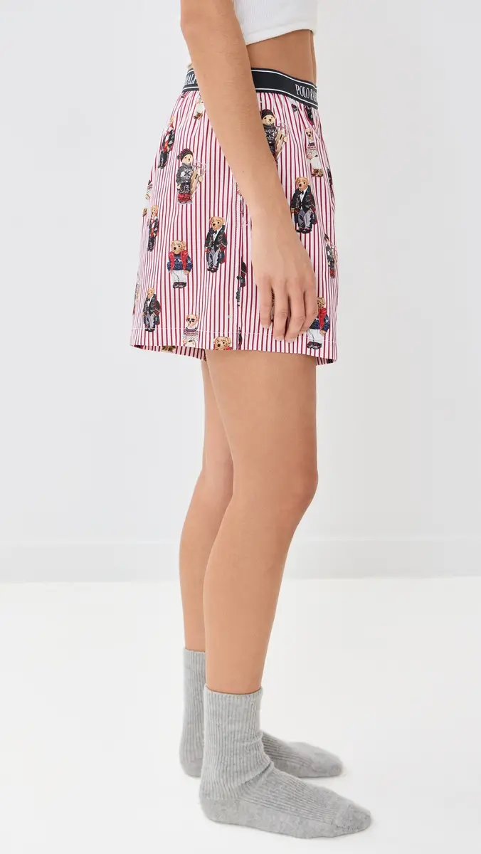 Polo Ralph Lauren Polo Bear Motif Sleep Boxers | Thumbnail 5 Polo Ralph Lauren Polo Bear Motif Sleep Boxers | Thumbnail 5