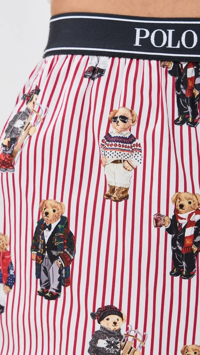 Polo Ralph Lauren Polo Bear Motif Sleep Boxers | Thumbnail 6 Polo Ralph Lauren Polo Bear Motif Sleep Boxers | Thumbnail 6