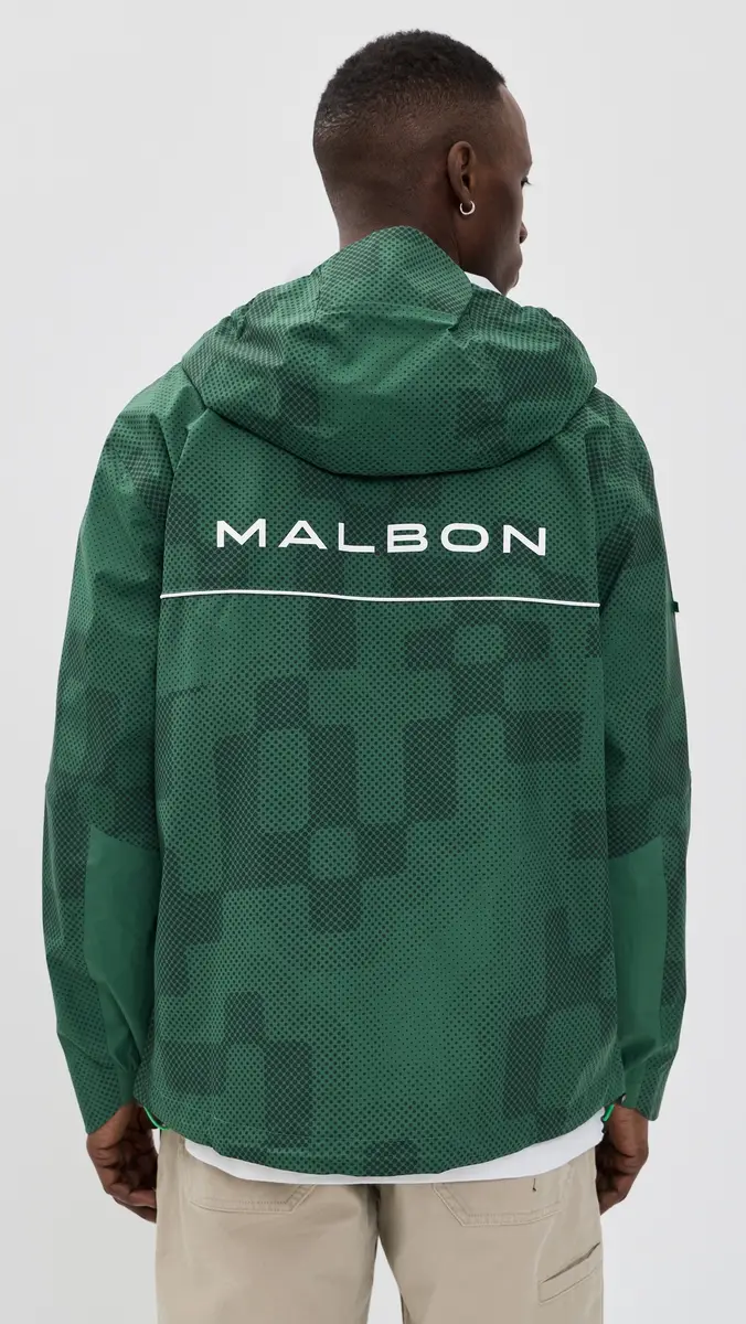 Malbon Performance Full Zip Rain Jacket | Thumbnail 3 Malbon Performance Full Zip Rain Jacket | Thumbnail 3