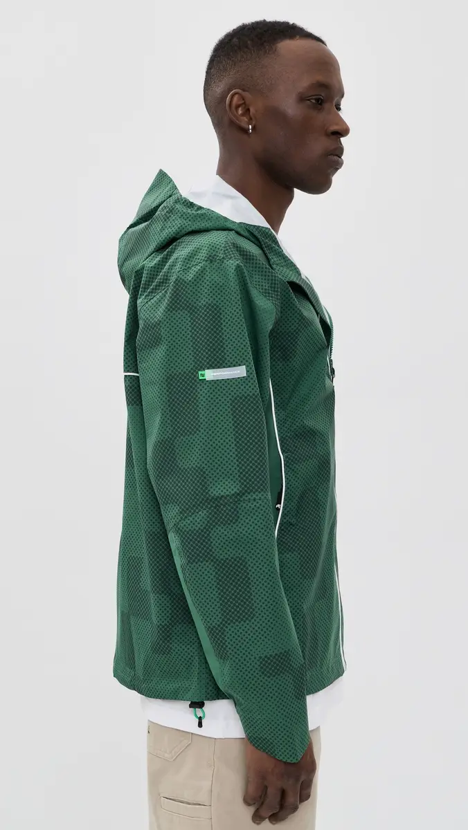 Malbon Performance Full Zip Rain Jacket | Thumbnail 4 Malbon Performance Full Zip Rain Jacket | Thumbnail 4