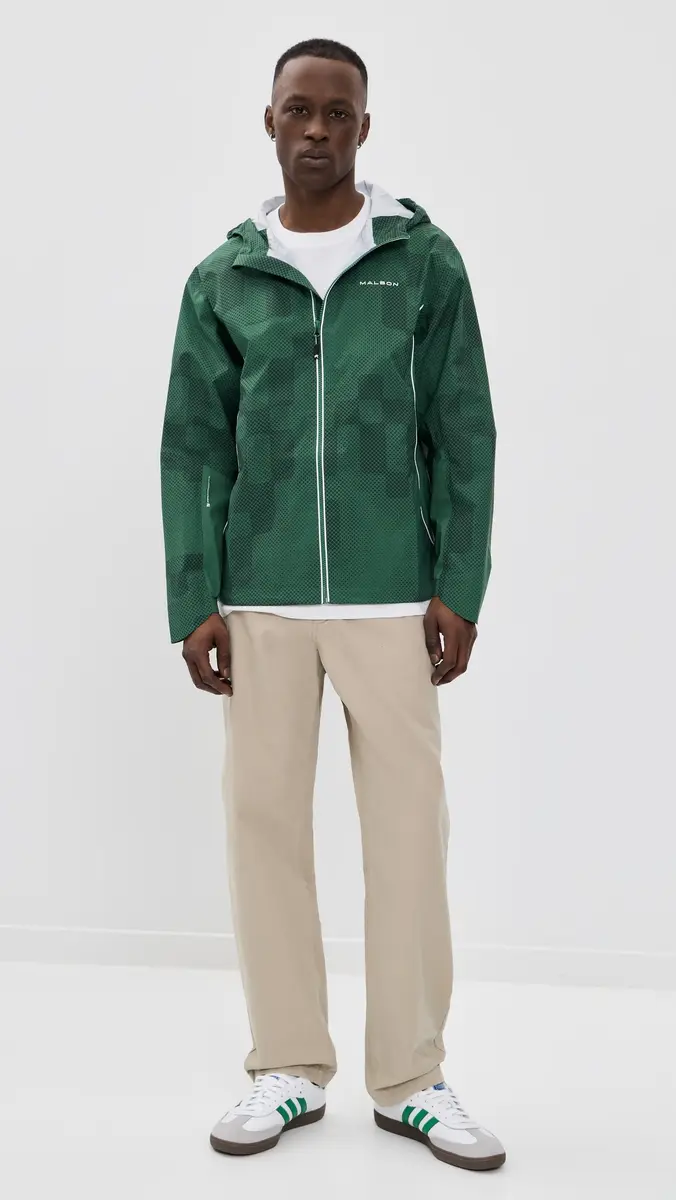 Malbon Performance Full Zip Rain Jacket | Thumbnail 5 Malbon Performance Full Zip Rain Jacket | Thumbnail 5