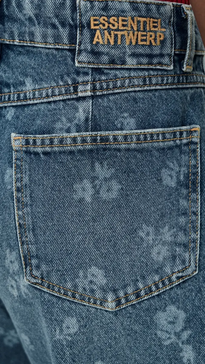 ESSENTIEL ANTWERP Barrel Leg Jeans Quiet Pool | Thumbnail 6 ESSENTIEL ANTWERP Barrel Leg Jeans Quiet Pool | Thumbnail 6