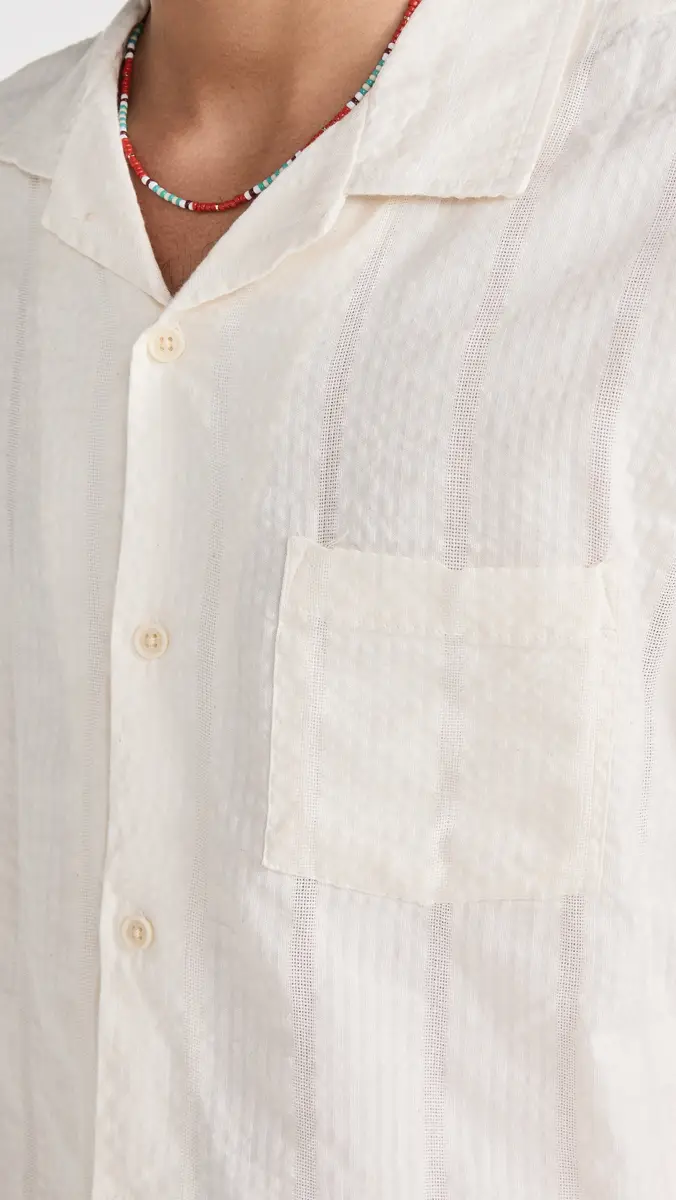 Corridor Striped Seersucker Shirt | Thumbnail 6 Corridor Striped Seersucker Shirt | Thumbnail 6