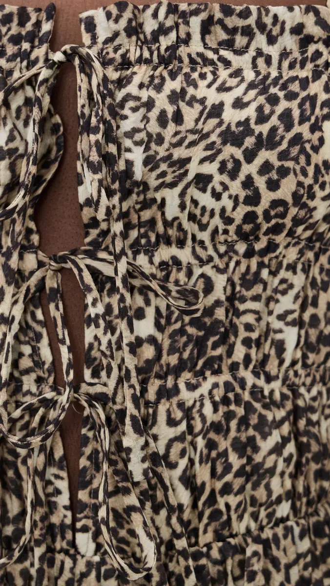 MINKPINK Tahlia Midi Dress Leopard | Thumbnail 6 MINKPINK Tahlia Midi Dress Leopard | Thumbnail 6