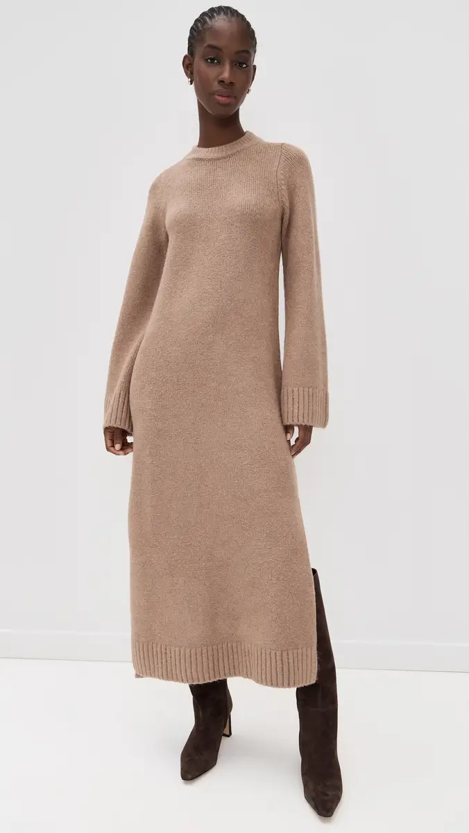 Show Me Your Mumu Lorraine Maxi Sweater Dress aple Brown Knit | Thumbnail 2 Show Me Your Mumu Lorraine Maxi Sweater Dress aple Brown Knit | Thumbnail 2
