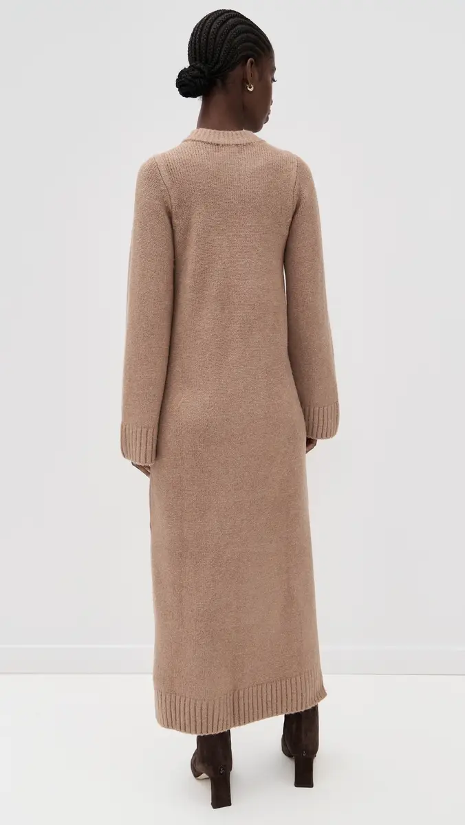 Show Me Your Mumu Lorraine Maxi Sweater Dress aple Brown Knit | Thumbnail 3 Show Me Your Mumu Lorraine Maxi Sweater Dress aple Brown Knit | Thumbnail 3