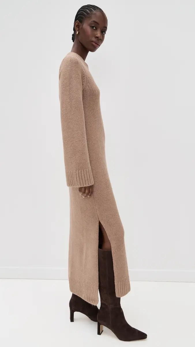 Show Me Your Mumu Lorraine Maxi Sweater Dress aple Brown Knit | Thumbnail 4 Show Me Your Mumu Lorraine Maxi Sweater Dress aple Brown Knit | Thumbnail 4
