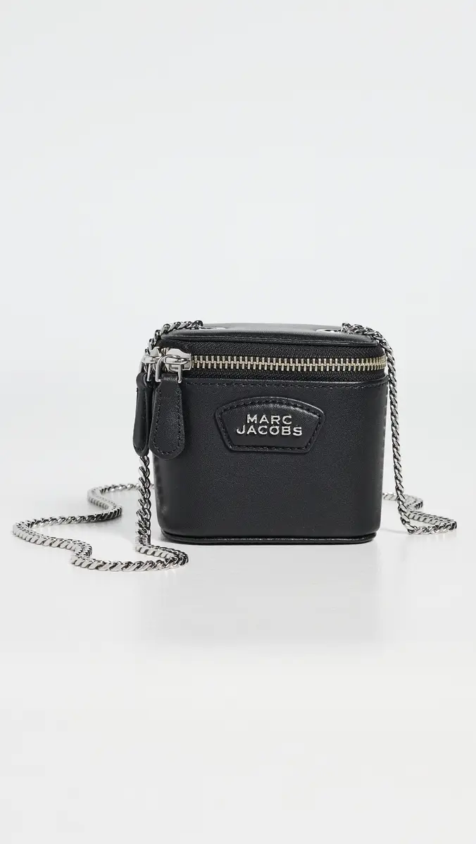 Marc Jacobs The Mini Vanity Bag Black One Size | Thumbnail 2 Marc Jacobs The Mini Vanity Bag Black One Size | Thumbnail 2