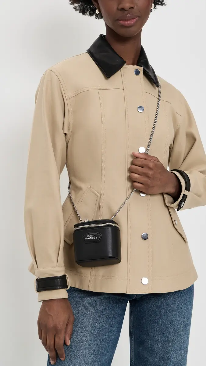 Marc Jacobs The Mini Vanity Bag Black One Size | Thumbnail 3 Marc Jacobs The Mini Vanity Bag Black One Size | Thumbnail 3