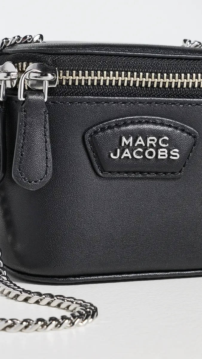 Marc Jacobs The Mini Vanity Bag Black One Size | Thumbnail 5 Marc Jacobs The Mini Vanity Bag Black One Size | Thumbnail 5