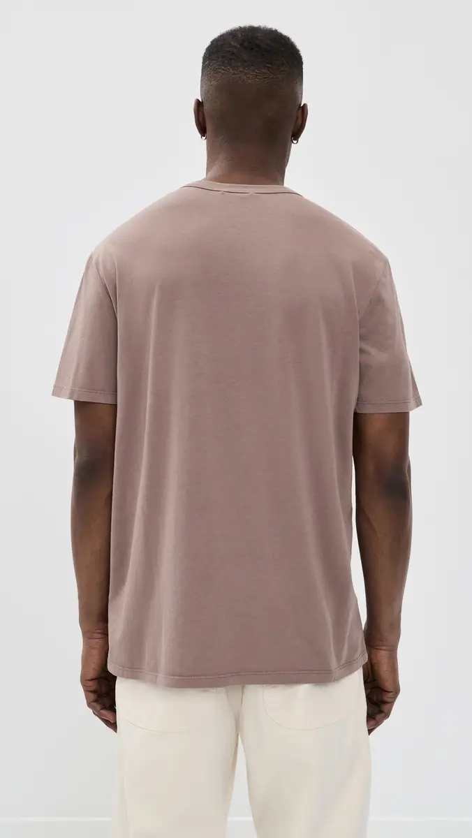 Marine Layer Signature Sea Change Crew Tee Coffee Quartz | Thumbnail 3 Marine Layer Signature Sea Change Crew Tee Coffee Quartz | Thumbnail 3