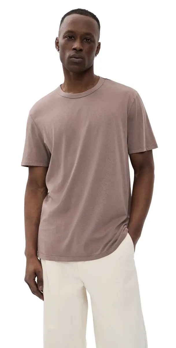 Signature Sea Change Crew Tee Coffee Quartz Signature Sea Change Crew Tee Coffee Quartz