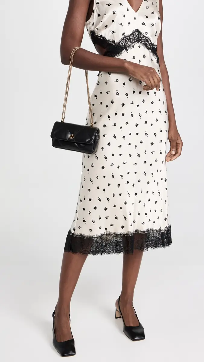 Tory Burch Mini Kira Diamond Flap Bag Black One Size | Thumbnail 3 Tory Burch Mini Kira Diamond Flap Bag Black One Size | Thumbnail 3