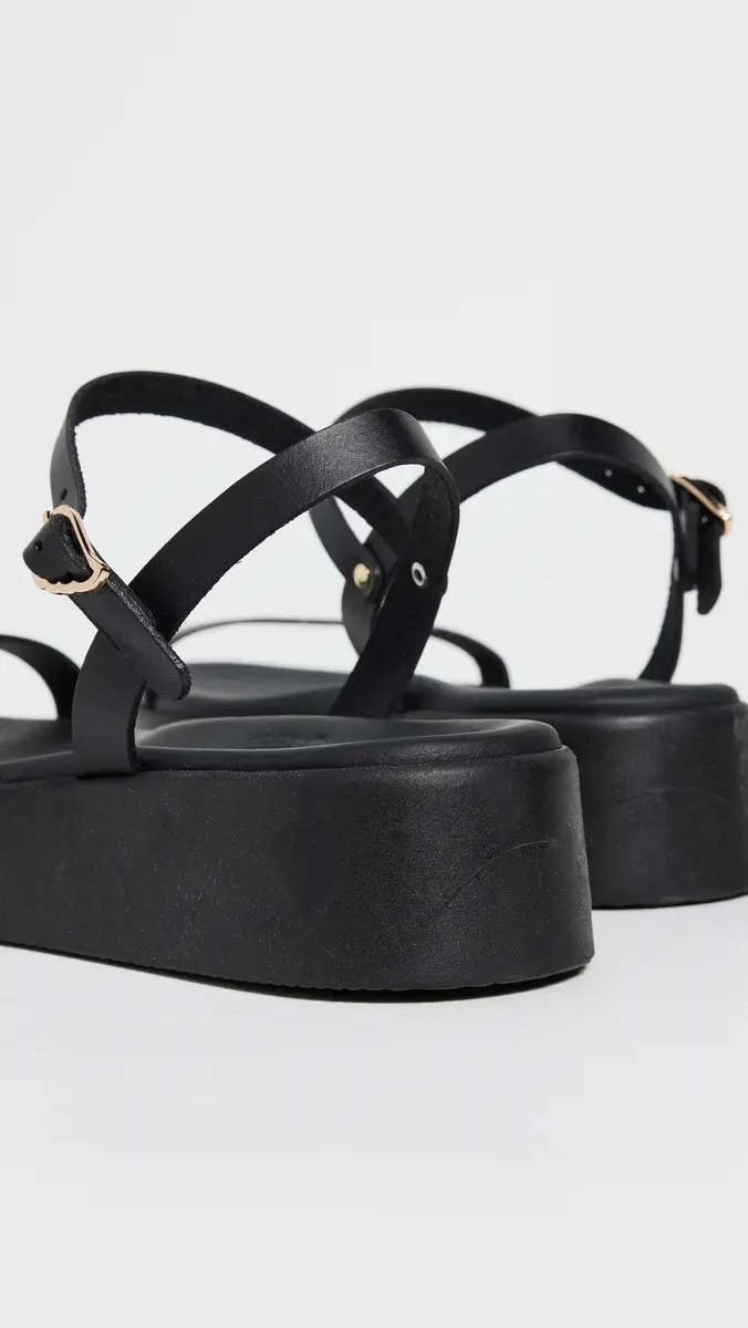 Ancient Greek Sandals Irida Platform Sandals Black | Thumbnail 4 Ancient Greek Sandals Irida Platform Sandals Black | Thumbnail 4