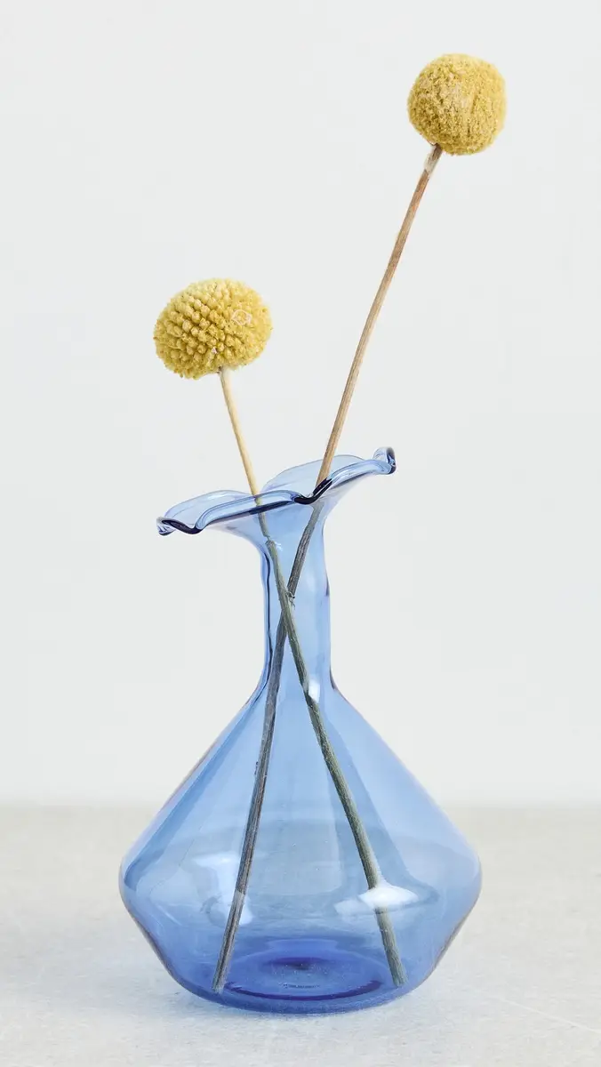 Tizo Design Curved Neck Colored Glass Vases | Thumbnail 2