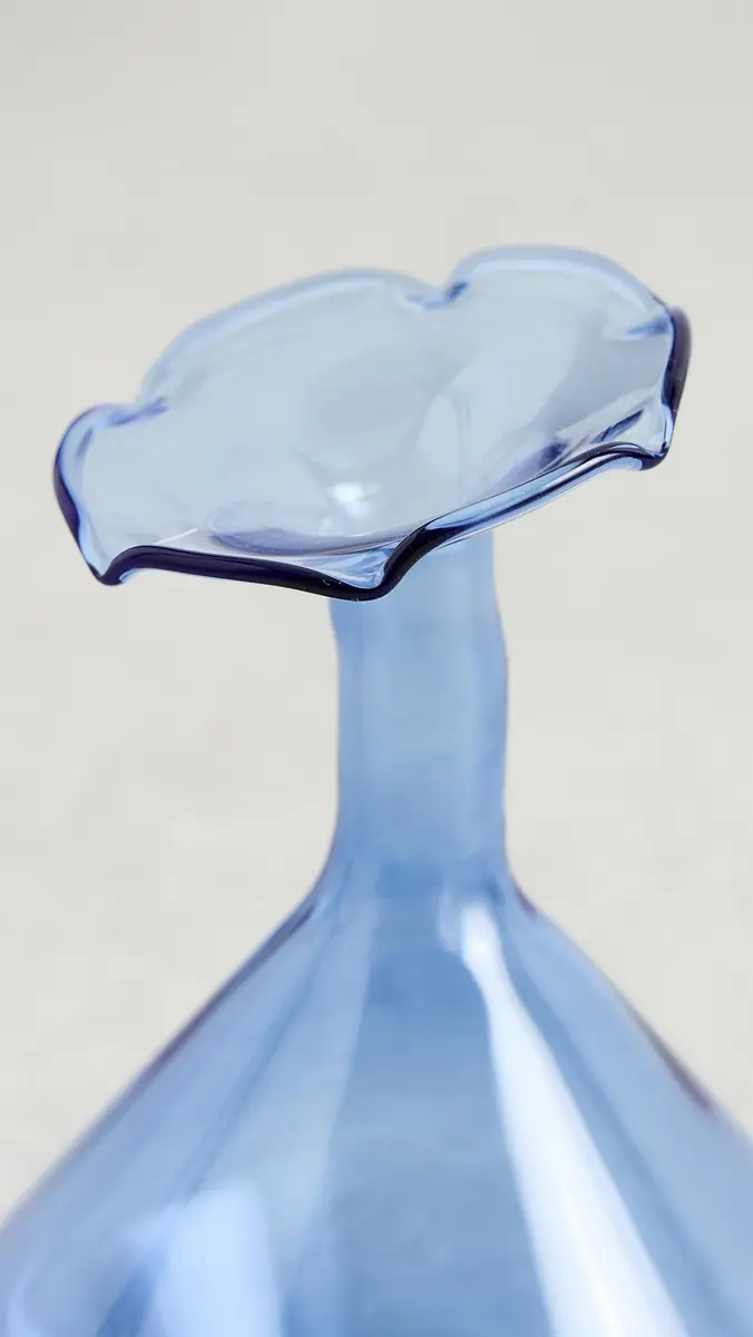 Tizo Design Curved Neck Colored Glass Vases | Thumbnail 3