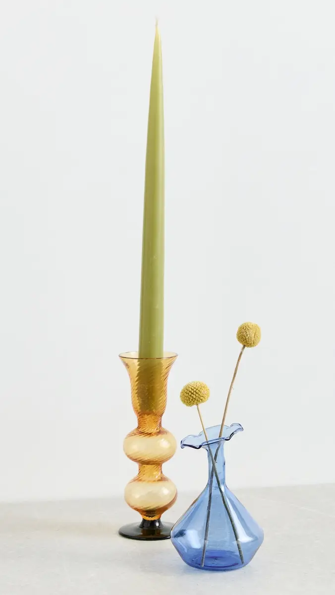 Tizo Design Curved Neck Colored Glass Vases | Thumbnail 4