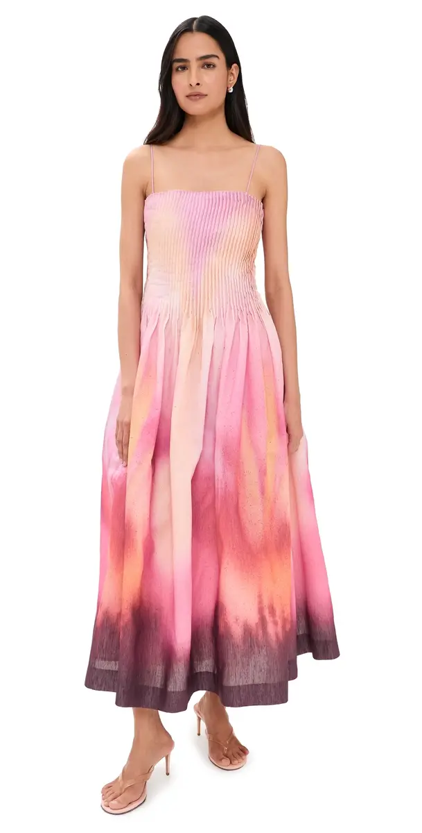 Amur Grecia Pleated Dress