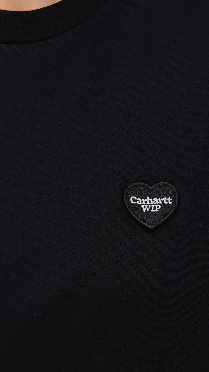 Carhartt WIP Heart Patch T-Shirt Black / Black | Thumbnail 6