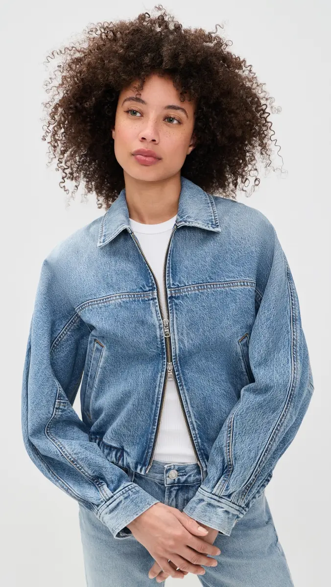 AGOLDE Dixon Cocoon Bomber Jacket | Thumbnail 2 AGOLDE Dixon Cocoon Bomber Jacket | Thumbnail 2
