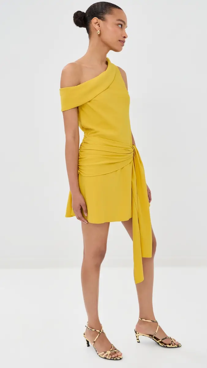 Azeeza Kavari Mini Dress Canary | Thumbnail 4 Azeeza Kavari Mini Dress Canary | Thumbnail 4