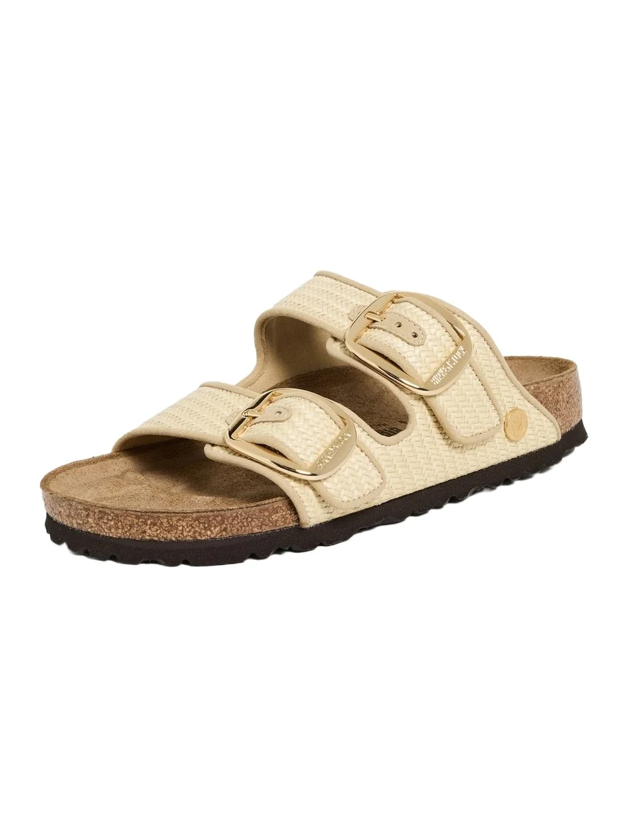 Birkenstock Arizona Big Buckle Raffia Sandals
