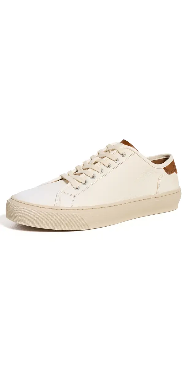 Allen Edmonds Jones Leather Sneakers White | Image 1 Allen Edmonds Jones Leather Sneakers White | Image 1
