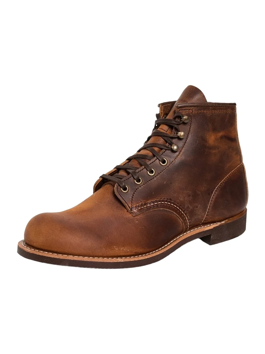 Red Wing Blacksmith Copper Rough and Tough Leather Boots
