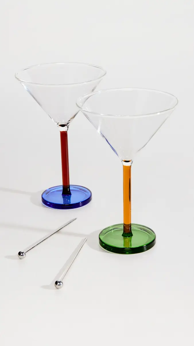 Sophie Lou Jacobsen Piano Cocktail Glass Set | Thumbnail 2