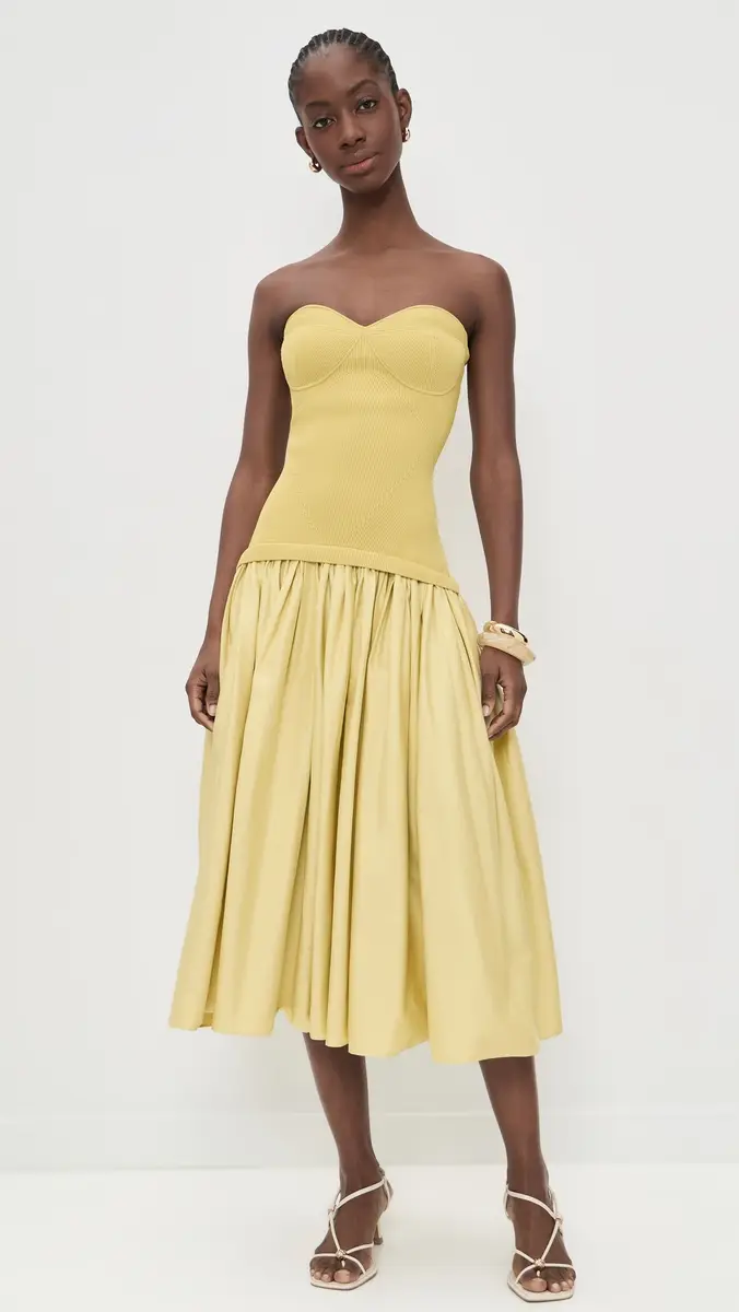 ALEXIS Cannes Dress Pistachio | Thumbnail 2 ALEXIS Cannes Dress Pistachio | Thumbnail 2