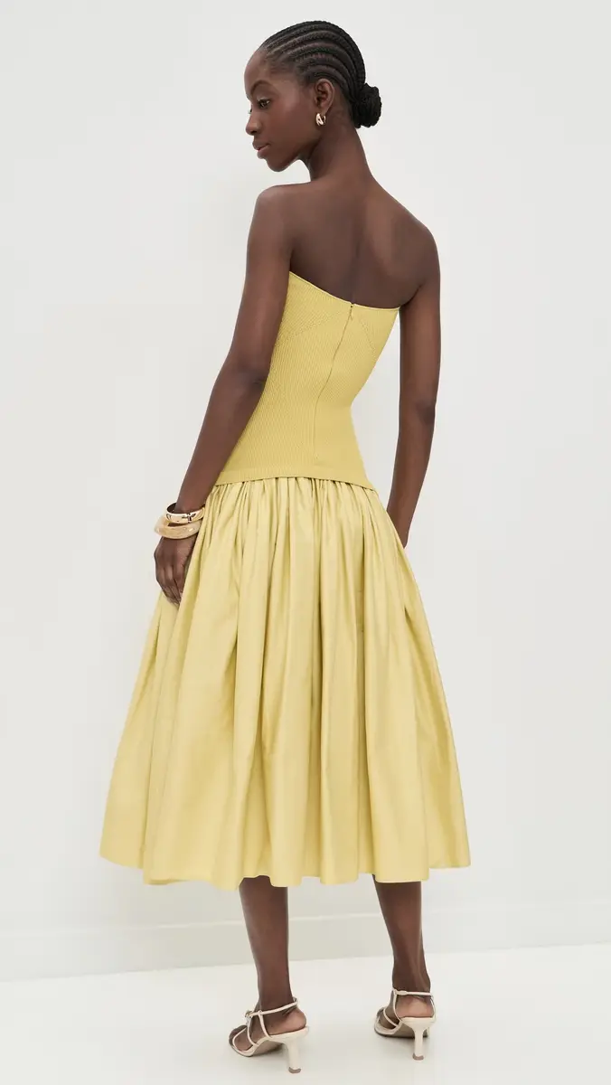ALEXIS Cannes Dress Pistachio | Thumbnail 3 ALEXIS Cannes Dress Pistachio | Thumbnail 3