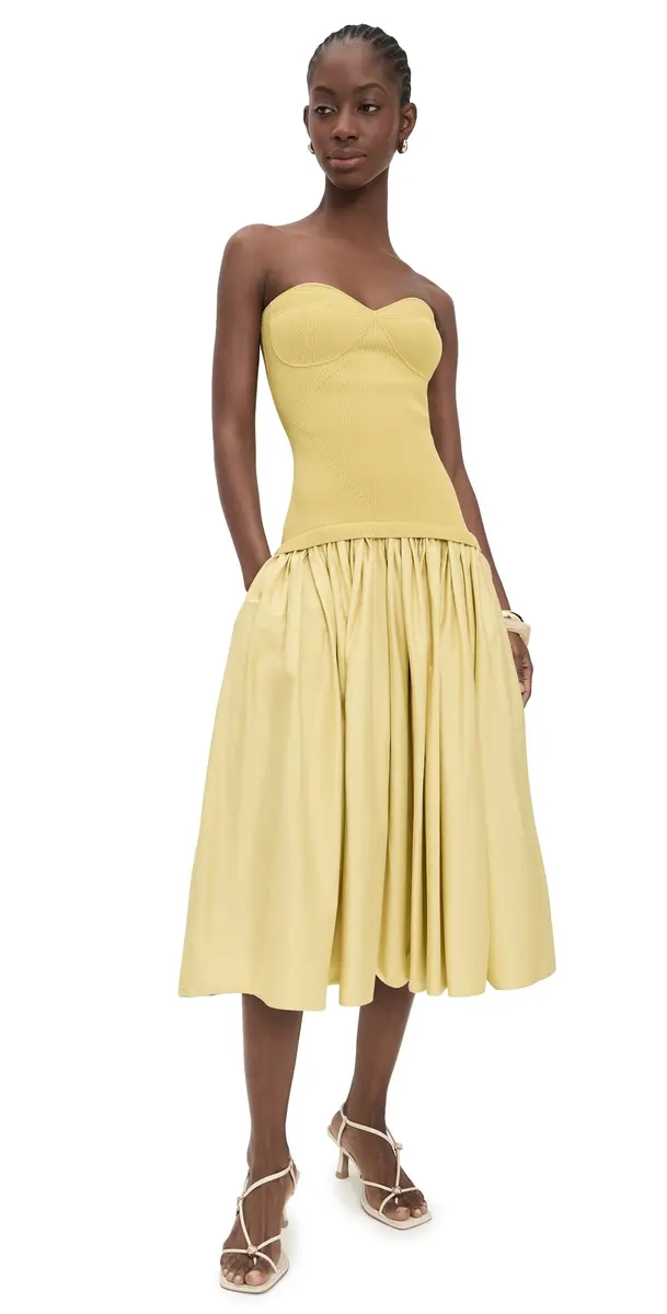 Cannes Dress Pistachio Cannes Dress Pistachio