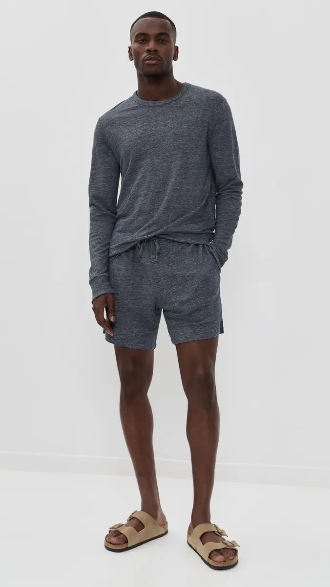 Onia Terry Linen Crew Neck Sweatshirt | Thumbnail 5 Onia Terry Linen Crew Neck Sweatshirt | Thumbnail 5