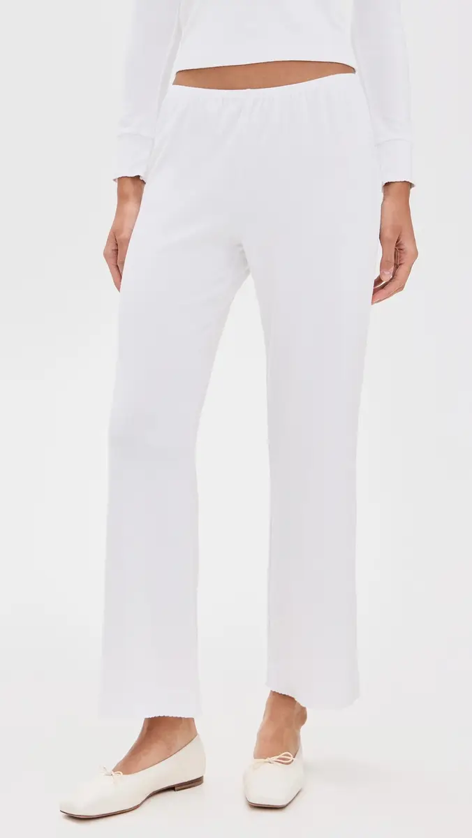 DONNI. DONNI. The Baby Rib Scallop Pants | Thumbnail 2 DONNI. DONNI. The Baby Rib Scallop Pants | Thumbnail 2